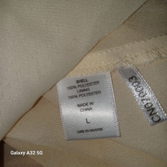 New York & Company New Dress Women Size L Multicolor Paisley Long Sleeve Dress - Picture 15 of 16